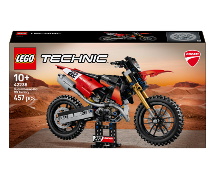 Klocki LEGO® LEGO TECHNIC 42238 Motocykl Ducati Desmo450 MX Factory